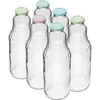 1 L sulas pudele ar twist off vāciņu - fi 43 ['sulas pudele', ' stikla pudele', ' Kubuś tipa pudele', ' 1 L pudele', ' sulas pudeles', ' 6x stikla sulas pudele', ' sulīte', ' pudele krējumam', ' pudeles ar vāciņu', ' pudeles ar vāciņiem', ' klikšķa vāciņi', ' krāsaini vāciņi', ' rūtaini vāciņi ar apdruku', ' pudele limonādei', ' piena kokteiļiem', ' smūtijiem']