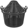 Dārza grozs / grozs 5 l demižonam ['grozs vīna demižonam', ' dārza grozs', ' grozs lapām', ' plastmasas grozs', ' perforēts grozs']