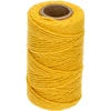 Dzeltena kokvilnas aukla 2 mm/55 m/100 g ['aukla no kokvilnas', ' kokvilnas aukla', ' aukla jutīgiem augiem', ' dabīga aukla', ' eko aukla', ' aukla makramēšanai', ' aukla siešanai', ' aukla rokdarbiem', ' aukla savilkšanai', ' dzeltena aukla', ' dzeltenās krāsas aukla']