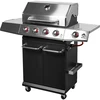 Gāzes grils dragON BBQ101, 11,7 kW, melns/sudraba - 3 