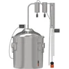 Klasiskais Convex destilators 18 l - 2 sausā tvaika trauki - 7 
