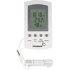Laikapstākļu stacija – elektroniska, ar zondi, balta ['laikapstākļu stacija', ' mājas laikapstākļu stacija', ' temperatūra', ' apkārtējās vides temperatūra', ' temperatūras kontrole', ' elektronisks termometrs', ' iekštelpu termometrs', ' āra termometrs', ' termometrs lietošanai ārā', ' termometrs ar zondi', ' elektronisks termometrs ar zondi', ' higrometrs', ' termometrs ar higrometru', ' termometrs ar mitruma mērītāju', ' gaisa mitruma mērītājs']