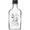 Plakankrūkas tipa pudele 200 ml ar skrūvējamu vāciņu, apdruka „Eglīšu bumbiņas”, 1 gab. ['pudele', ' plakankrūkas pudele', ' pudele ar apdruku', ' pudele svētkiem', ' pudele Ziemassvētkiem', ' pudele uzlējumiem', ' pudele kandžai', ' pudele alkoholam', ' pudele 200 ml', ' pudele 200 ml ar skrūvējamu vāciņu', ' plakankrūka', ' mazā pudele', ' svētku komplekts', ' pudele zem eglītes', ' svētku dzērieni', ' mazā dekoratīvā pudele', ' Priecīgus Ziemassvētkus', ' svētku dāvana']