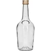 Pudele GLORIA 0,5 l ar zelta krāsas skrūvējamo vāciņu Ø 28 mm, 1 gab. - 12 