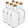 Pudele Klasztorna 500 ml ar skrūvējamu vāciņu, caurspīdīga - 6 gab. - 2 
