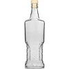 Stikla pudele Kredensowa 500 ml ar korķi ['dekoratīva stikla pudele', ' pudele ar dabīgo korķi', ' pudele uzlējumiem']