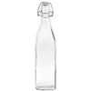 Pudele Kwadrat ar hermētisku aizdari 0,5 l ['pudele alkoholiskajiem dzērieniem', ' dekoratīvas pudeles alkoholiskajiem dzērieniem', ' stikla pudele alkoholiskajiem dzērieniem', ' pudeles pašbrūvētam destilātam kāzām', ' pudele uzlējumam', ' pudele vīnam', ' pudeles vīnam', ' uzlējums']