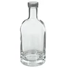 Miss Barku pudele 700 ml ar skrūvējamu vāciņu, 1 gab. ['pudele alkoholam', ' dekoratīvas pudeles alkoholam', ' stikla pudele alkoholam', ' pudeles kāzu kandžai', ' pudele uzlējumiem', ' dekoratīvas pudeles uzlējumiem']