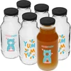 Pudele twist off 330 ml ar fi43 vāciņu un krāsainu apdruku - 6 gab. - 4 