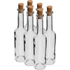 Pudele uzlējumiem 350 ml 6 gab.+ 6 korķi ['uzlējumam', ' uzlējumiem', ' mājas uzlējums', ' ķiršu uzlējumam', ' dāvanai', ' dekoratīva pudele', ' sulai', ' sulām', ' pudeļu komplekts', ' stikla pudeles']