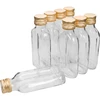 Pudele uzlējumiem (piersiówka) 100 ml + skrūvējamais vāciņš, 8 gab. ['pudeles', ' plakanās pudeles', ' uzlējumi', ' pudeles uzlējumiem', ' pudelītes', ' mājas dzērieni', ' mājas uzlējumi', ' plakanā pudele ar skrūvējamu vāciņu', ' pudele ar skrūvējamu vāciņu', ' pudelīte ar skrūvējamu vāciņu', ' pudeles ar krāsainiem vāciņiem', ' krāsaini vāciņi', ' vāciņi']