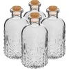 Pudelīšu komplekts ar korķiem, 240 ml - 4 gab. - 4 