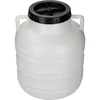 Skābēšanas muca 20 l - balta, ar rokturiem - 12 