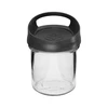 Stikla trauks 350 ml ar pakarināšanai paredzētu vāciņu ['stikla trauks', ' trauks', ' stikla trauks ar skrūvējamu vāciņu', ' stikla trauks pakarināšanai', ' skrūvējams vāciņš ar rokturi', ' trauks pakarināšanai', ' garšvielu trauks', ' beramo produktu trauks', ' stikla burka 350 ml']