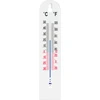 Universāls balts termometrs (-30°C līdz +50°C) 20cm ['logu termometrs', ' ārējais termometrs', ' iekštelpu termometrs', ' istabas termometrs', ' kāda temperatūra']