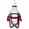 Vīna demižons, viegls, neplīstošs, ar nesšanas siksnām, 20 L - 6 