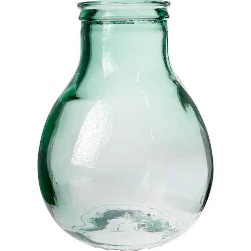 10 L vīna damadžāna ar platu kakliņu plastmasas grozā - 2