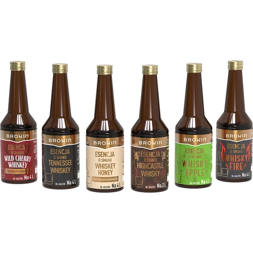 Komplekts ar 6 esencēm – WHISK(E)Y 6x40 ml