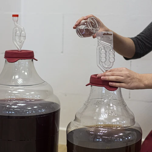 6 kameru fermentācijas caurule ar aizsargvāciņu - 5