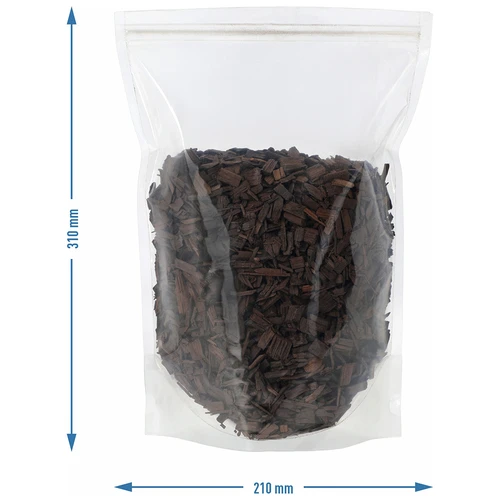Amerikāņu ozolkoka skaidas, stipri grauzdētas, 500g - 7
