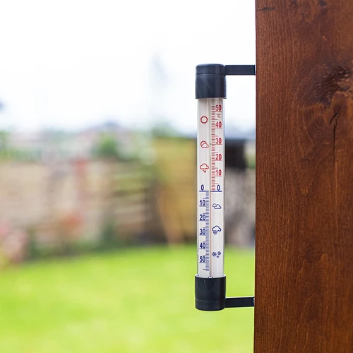 Āra termometrs antracīta krāsā (no -60°C līdz +50°C) 23 cm - 2