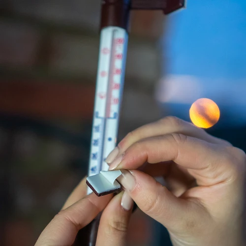 Āra termometrs brūns (-50°C līdz +50°C) 18 cm - 6