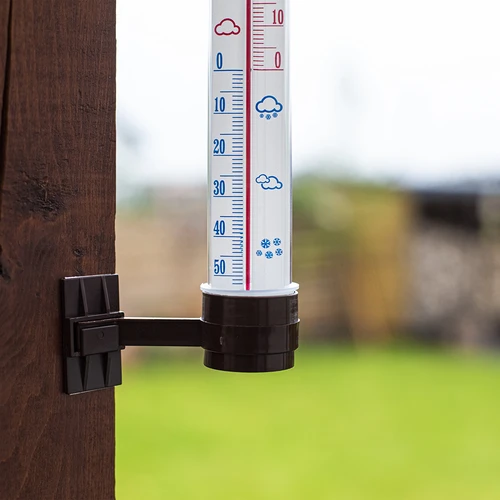 Āra termometrs, brūns (no -50°C līdz +50°C) 27 cm - 3