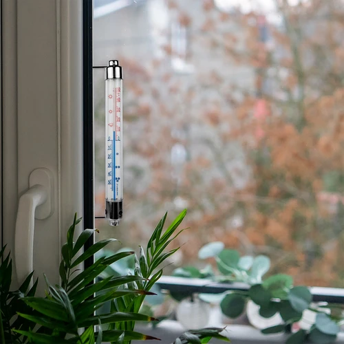 Ārējais termometrs ar metāla ietvaru (-50°C līdz +50°C) 20 cm - 6