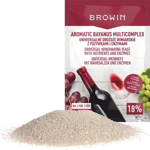Aromatic Bayanus Multicomplex starta komplekts vīnam, 40 g - 3