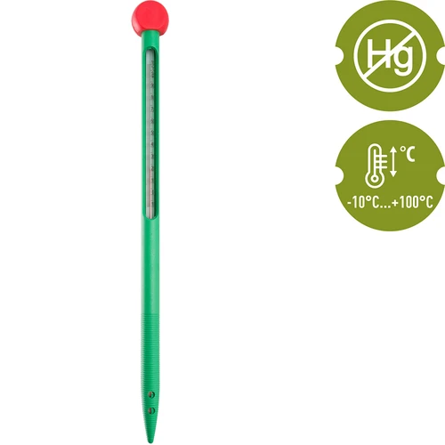 Augsnes termometrs (0 °C līdz +100 °C) 32 cm - 2