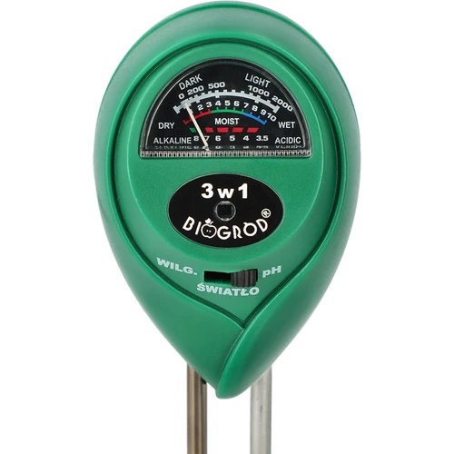 Augsnes testeris 3 vienā - pH, mitrums, apgaismojums - 2