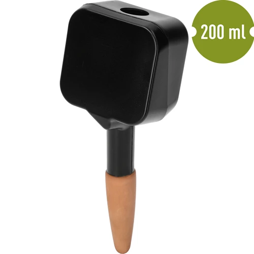 Augu laistītājs – melna tāfelīte ar keramisko spraudni, 200 ml - 2