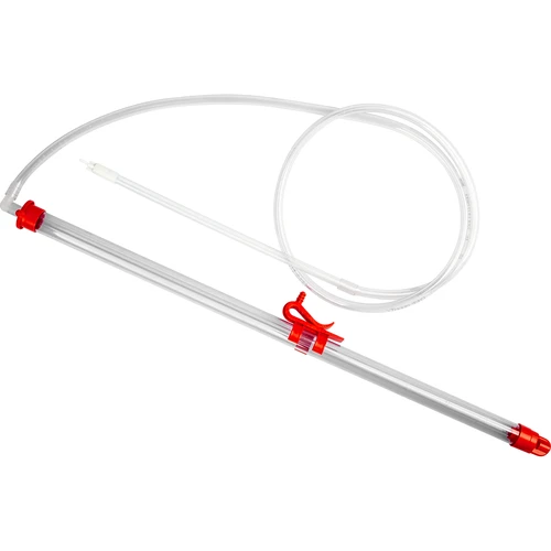 Automātiskais sifons ar vārstiņu un turētāju - 64 cm