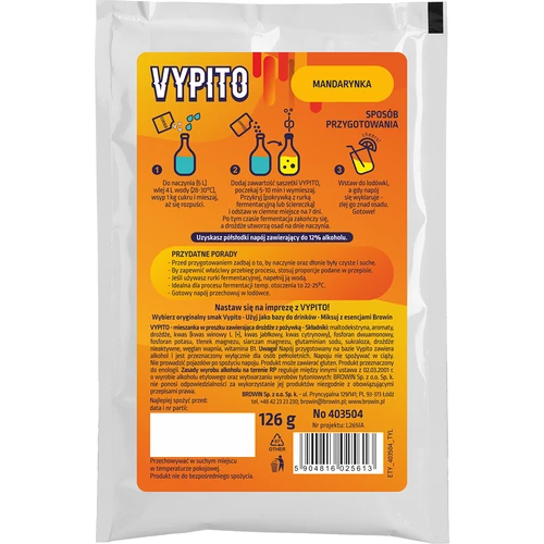 Ballīšu komplekts - Vypito Mandarīns - 3