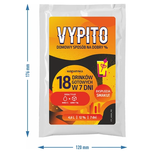 Ballīšu komplekts - Vypito Mandarīns - 5