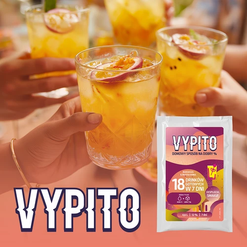 Ballīšu komplekts - Vypito Marakuja un persiks - 10