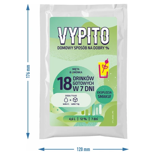 Ballīšu komplekts - Vypito Piparmētra un laims - 5