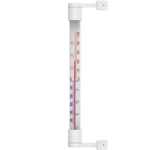 Balts āra termometrs (-50°C līdz +50°C) 22 cm
