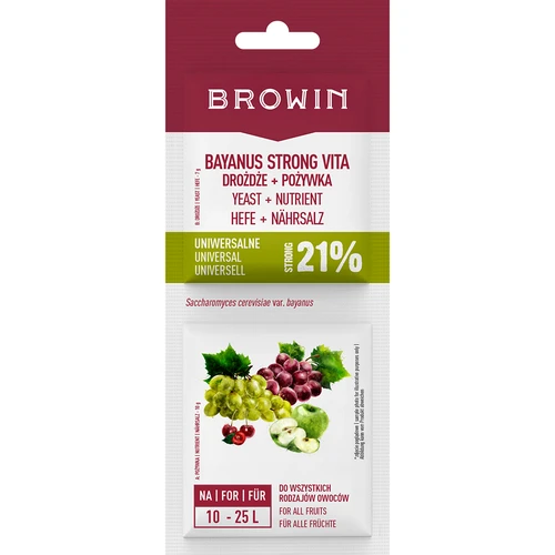 Bayanus raugs + rauga barība - Universāls - 21%, 17 g