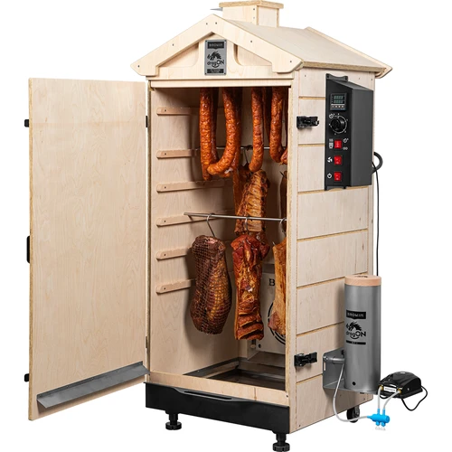 Bezrāmja kūpinātava dragON PLYWOOD NATURE ar digitālo kontrolieri, 200 L - 4