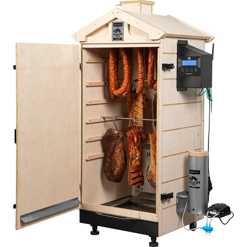 Bezrāmja kūpinātava dragON PLYWOOD NATURE ar Wi‑Fi kontrolieri, 200 L - 4