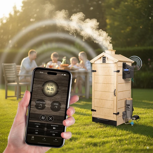 Bezrāmja kūpinātava dragON PLYWOOD NATURE ar Wi‑Fi kontrolieri, 200 L - 9