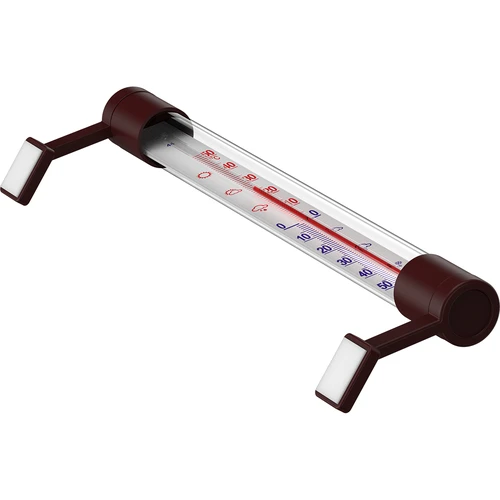 Brūns āra termometrs (-50°C līdz +50°C) 22 cm - 4