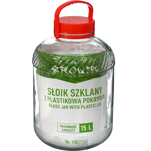 Burka 15 L ar plastmasas vāku - 2