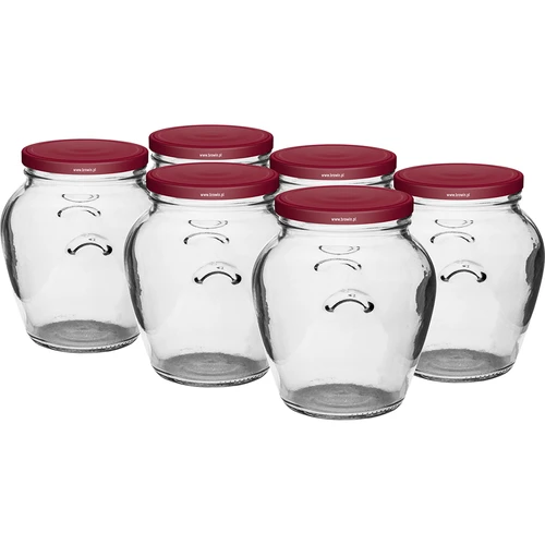 Burka Amfora 580 ml (fi 82) ar bordo vāciņu, 6 gab.