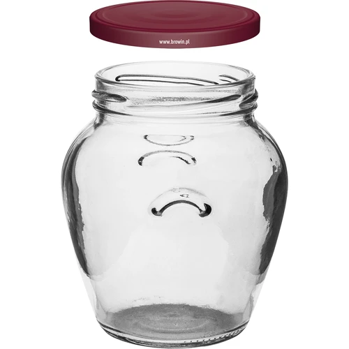 Burka Amfora 580 ml (fi 82) ar bordo vāciņu, 6 gab. - 3