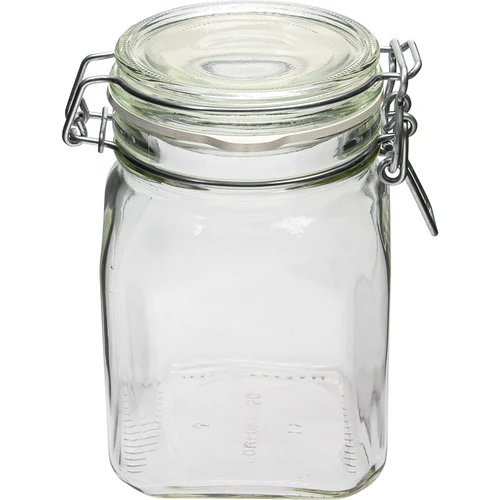 Burka Comfort 750 ml, kvadrātveida, hermētiski aizverama - 2