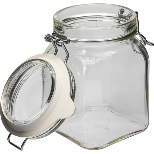 Burka Comfort 750 ml, kvadrātveida, hermētiski aizverama - 3