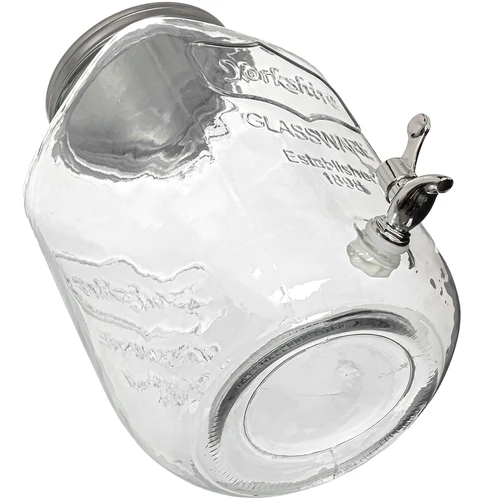 Burka limonādei ar krāniņu - stikla, 4 L - 3