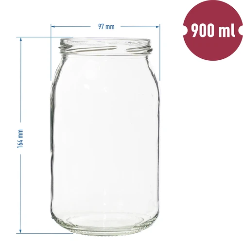 Burka TO 900 ml fi82/6 - 8 gab. - 6